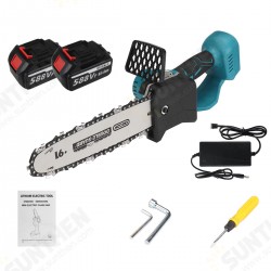 10 Inch 588VF Electric Chain Saw Woodworking Tool Portable Chainsaws w/ 1pc/2pcs Battery For Cutting Pruning Suit for Makita 18V Batteries 10 Inch 588VF Electric Chain Saw Woodworking Tool Portable Chainsaws w/ 1pc/2pcs Battery For Cutting Pruning Suit for Makita 18V Batteries