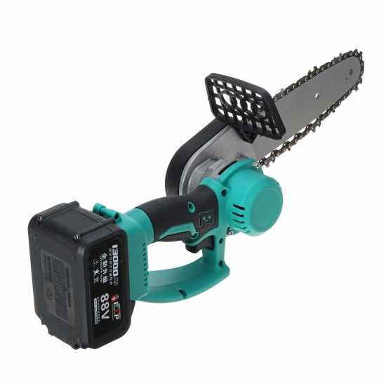 100-240V 21V 9inch Mini Portable One-Hand Saw Woodworking Electric Chain Saw Wood Cutter