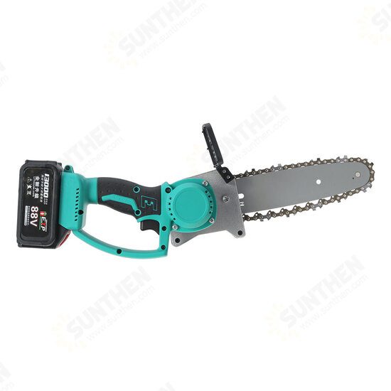 100-240V 21V 9inch Mini Portable One-Hand Saw Woodworking Electric Chain Saw Wood Cutter