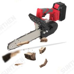 10in Rechargeable Brushless Electric Chain Saw One-Hand Saw Woodworking Wood Cutter W/ 1 or 2 pcs Battery & Storage Case 10in Rechargeable Brushless Electric Chain Saw One-Hand Saw Woodworking Wood Cutter W/ 1 or 2 pcs Battery & Storage Case