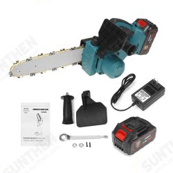 10inch 298VF Cordless Electric Chain Saw Handheld Chainsaw Wood Tree Cutter W/ 1/2pcs Battery 10inch 298VF Cordless Electric Chain Saw Handheld Chainsaw Wood Tree Cutter W/ 1/2pcs Battery