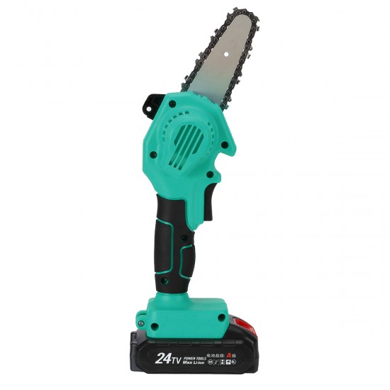110V Mini Chainsaw Cordless Electric Portable Saw Hand-held Rechargeable Electric Logging Saw With Brushless Motor Lightweight