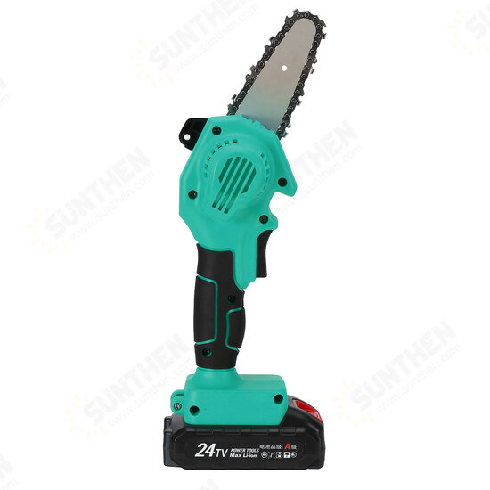 110V Mini Chainsaw Cordless Electric Portable Saw Hand-held Rechargeable Electric Logging Saw With Brushless Motor Lightweight