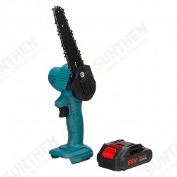 1200W 6 Inch Electric Chain Saw 7500mAh Rechargeable Handheld Logging Saw W/ 1 or 2 Battery 1200W 6 Inch Electric Chain Saw 7500mAh Rechargeable Handheld Logging Saw W/ 1 or 2 Battery