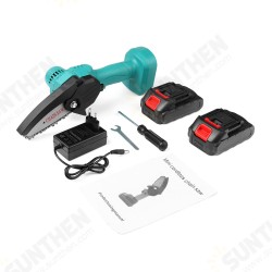 1500W 24V 4Inch Rechargable Mini Chain Saws One-hand Cordless Electric Pruning Chain Saw Protable Mini Chainsaw W/ 1/2pcs Battery EU Plug 1500W 24V 4Inch Rechargable Mini Chain Saws One-hand Cordless Electric Pruning Chain Saw Protable Mini Chainsaw W/ 1/2pcs Battery EU Plug