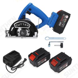 1500W Electric Cordless Circular Saw Power Hand Woodworking Saws With 2 x 668TF 59800mah Li-ion Battery 1500W Electric Cordless Circular Saw Power Hand Woodworking Saws With 2 x 668TF 59800mah Li-ion Battery
