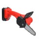 1600W 21V 4Inch Rechargeable Electric Chain Saw Handheld Woodworking Cutter Tool w/ 1/2pcs Battery
