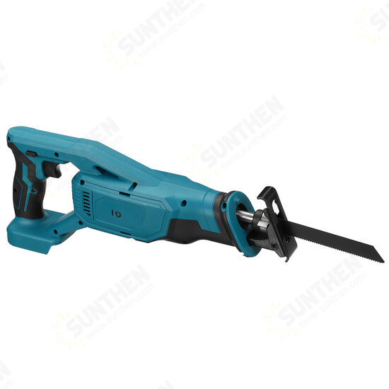 18V Blue Electric Reciprocating Saw Variable Speed Cordless Wood Metal Cutting Power Tools Set