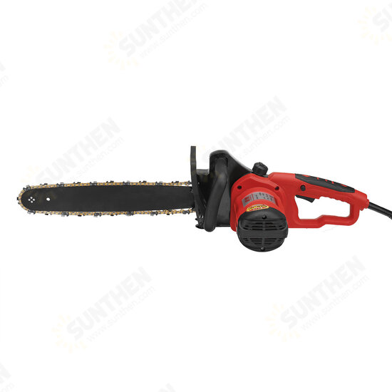 2000W 220V Electric Chainsaw Carbon Steel Saw Fast Speed Wood Cutting Machine