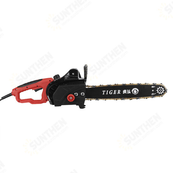 2000W 220V Electric Chainsaw Carbon Steel Saw Fast Speed Wood Cutting Machine