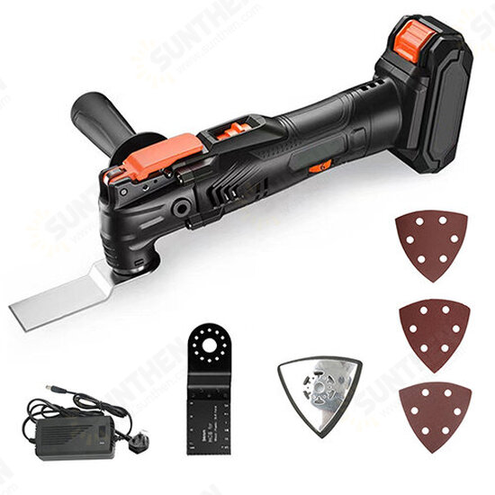 21V 2200W Cordless Electric Oscillating Multi Saw Tools Sanding & Blade Battery Accessories