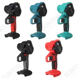 21V 4/6 Inch Cordless Electric Chain Saw One-Hand Saw Mini Portable Woodworking Wood Cutter W/ 2pcs Battery