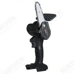 21V 4inch Cordless Electric Chain Saw Rechargeable Woodworking Cutting Saw W/ 2pcs Battery 21V 4inch Cordless Electric Chain Saw Rechargeable Woodworking Cutting Saw W/ 2pcs Battery