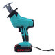 21V 7500mAh Electric Reciprocating Saw Ki tCordless Saw Cutting Blades+2 Battery