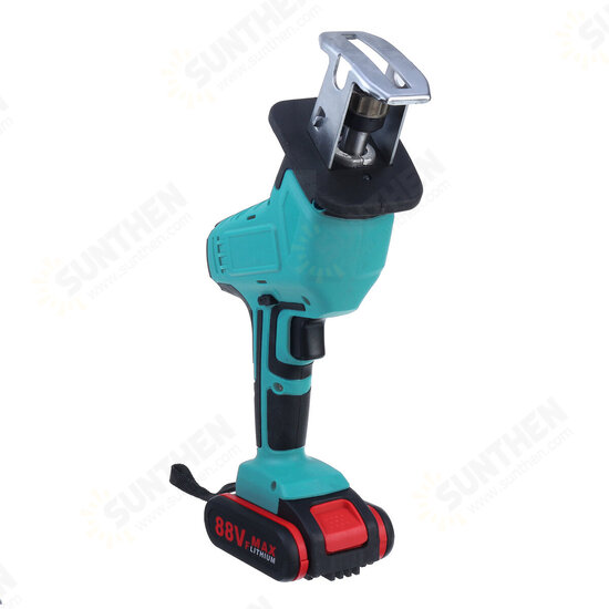 21V 7500mAh Electric Reciprocating Saw Ki tCordless Saw Cutting Blades+2 Battery