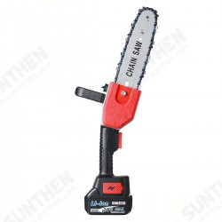 21V 8Inch Cordless Electric Chain Saw Brushless Garden Woodworking Cutting Tool Kit With 2pcs Battery 21V 8Inch Cordless Electric Chain Saw Brushless Garden Woodworking Cutting Tool Kit With 2pcs Battery