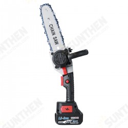 21V 8Inch Cordless Electric Chain Saw Brushless Garden Woodworking Cutting Tool Kit With 2pcs Battery 21V 8Inch Cordless Electric Chain Saw Brushless Garden Woodworking Cutting Tool Kit With 2pcs Battery