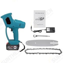 21V 8in Cordless Electric Chainsaw Portable Woodworking Wood Cutter Tools 21V 8in Cordless Electric Chainsaw Portable Woodworking Wood Cutter Tools