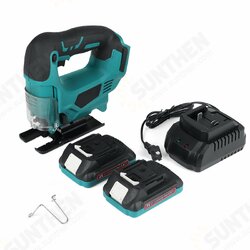 21V 900W Electric Jig Saw Power Tool Cordless Quick Blade Change Electric Saw LED Light with Rechargeable Battery 21V 900W Electric Jig Saw Power Tool Cordless Quick Blade Change Electric Saw LED Light with Rechargeable Battery