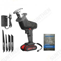21V Cordless Electric Reciprocating Saw Wood Metal Cutting Pruning With Battery 21V Cordless Electric Reciprocating Saw Wood Metal Cutting Pruning With Battery