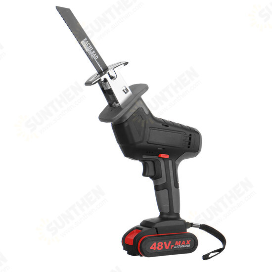 21V Cordless Electric Reciprocating Saw Wood Metal Cutting Pruning With Battery