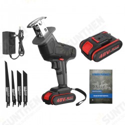 21V Cordless Electric Reciprocating Saw Wood Metal Cutting Pruning With Battery 21V Cordless Electric Reciprocating Saw Wood Metal Cutting Pruning With Battery