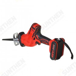 21V Cordless Reciprocating Saw Electric Saw W/ 4 Saw Blades Metal Cutting Woodworking W/ 1/2 Lithium Battery 21V Cordless Reciprocating Saw Electric Saw W/ 4 Saw Blades Metal Cutting Woodworking W/ 1/2 Lithium Battery