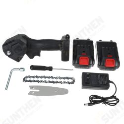 24V 1200W 4Inch One-Hand Saw Electric Chain Saw Woodworking Wood Cutter W/ 0/1/2pcs Battery 24V 1200W 4Inch One-Hand Saw Electric Chain Saw Woodworking Wood Cutter W/ 0/1/2pcs Battery