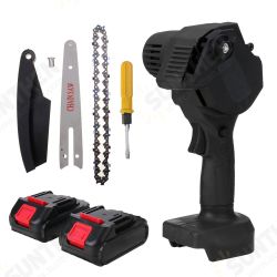 26V 6 Inch Electric Chainsaw 900W One-Hand Saw Wood Cutter Woodworking Tool For Makita 18V Battery 26V 6 Inch Electric Chainsaw 900W One-Hand Saw Wood Cutter Woodworking Tool For Makita 18V Battery
