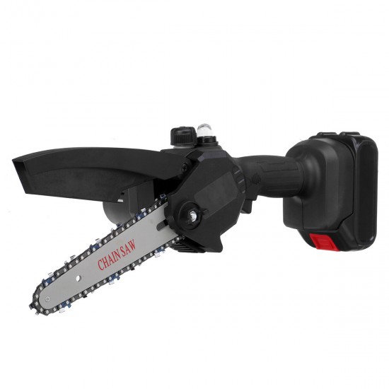 26V 6 Inch Electric Chainsaw 900W One-Hand Saw Wood Cutter Woodworking Tool For Makita 18V Battery