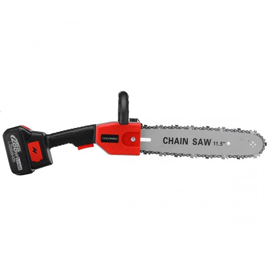 288VF 12inch 3200W Electric Chain Saw Cordless One-Hand Saw Woodworking Tool W/ None/1/2pcs Battery
