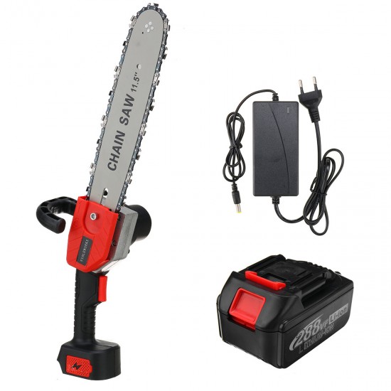 288VF 12inch 3200W Electric Chain Saw Cordless One-Hand Saw Woodworking Tool W/ None/1/2pcs Battery