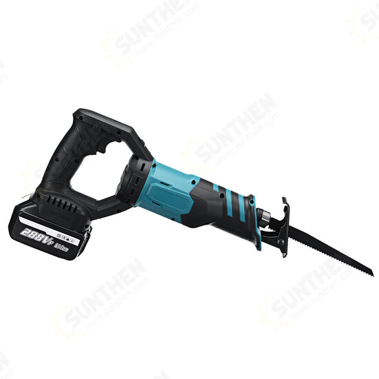 288VF 1200W Electric Reciprocating Saw Cordless Chainsaw One-Hand Saw Cutting Woodworking Tools W/ 1 or 2pcs Battery For Makita 288VF 1200W Electric Reciprocating Saw Cordless Chainsaw One-Hand Saw Cutting Woodworking Tools W/ 1 or 2pcs Battery For Makita