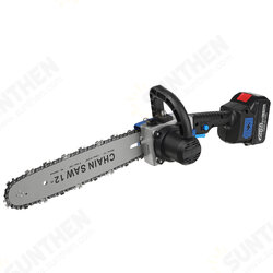 288VF 12inch Cordless Electric Chain Saw One-Hand Saw Woodworking Tool W/ 1/2pcs Battery 288VF 12inch Cordless Electric Chain Saw One-Hand Saw Woodworking Tool W/ 1/2pcs Battery