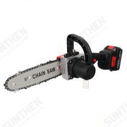 288VF 8Inch Electric Chain Saw Cordless One-Hand Chainsaw Woodworking Tool W/ 1/2/None Battery 288VF 8Inch Electric Chain Saw Cordless One-Hand Chainsaw Woodworking Tool W/ 1/2/None Battery