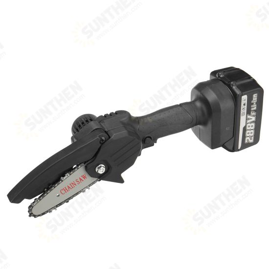 288VF Cordless Electric One-Hand Saw Mini Woodworking Chain Saw W/ 1pc or 2pcs Battery 288VF Cordless Electric One-Hand Saw Mini Woodworking Chain Saw W/ 1pc or 2pcs Battery