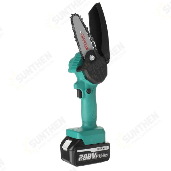 288VF Cordless Electric One-Hand Saw Mini Woodworking Chain Saw W/ 1pc or 2pcs Battery 288VF Cordless Electric One-Hand Saw Mini Woodworking Chain Saw W/ 1pc or 2pcs Battery
