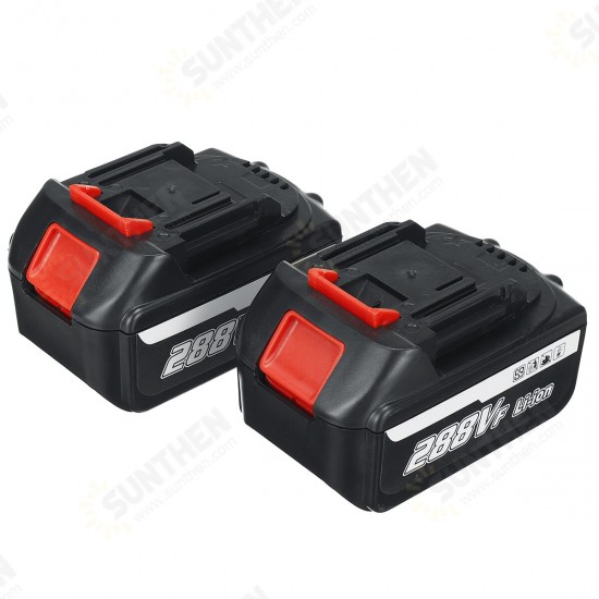 288VF Cordless Reciprocating Saw Rechargeable Electric Recip Sabre Saw W/ 4pcs Blade & 2pcs Battery Wood Metal Plastic Sawing Tool 288VF Cordless Reciprocating Saw Rechargeable Electric Recip Sabre Saw W/ 4pcs Blade & 2pcs Battery Wood Metal Plastic Sawing Tool