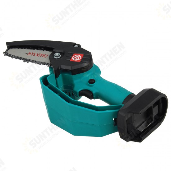 3000W 4 Inch Electric Chain Saw Portable One Hand Saw Carpentry Mini-chainsaw Garden Tool For Makita Battery