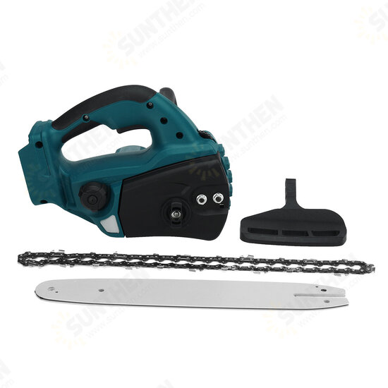 388VF 5000W 10 Inch Portable Electric Chain Saw Pruning Chain Saw Rechargeable Woodworking Power Tools Wood Cutter W/ 1/2 Battery EU Plug