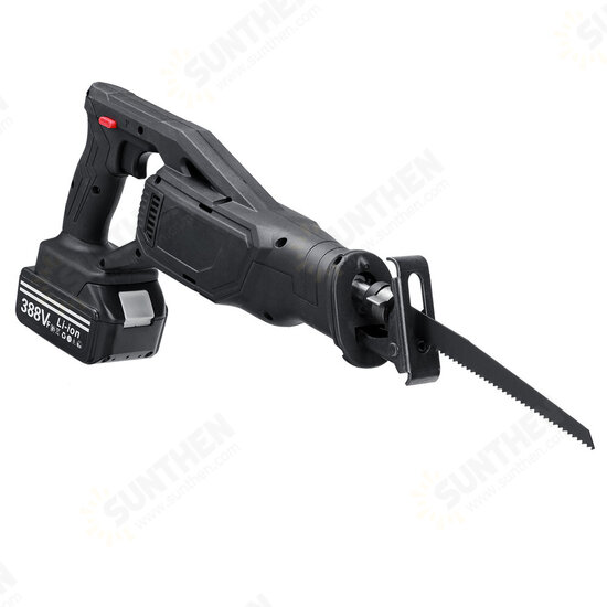 388VF Cordless Mini Reciprocating Saw Rechargeable Electric Saw W/ 4 Blades & None/1/2 Battery Replacement For Makita 18-21V Battery 388VF Cordless Mini Reciprocating Saw Rechargeable Electric Saw W/ 4 Blades & None/1/2 Battery Replacement For Makita 18-21V Battery