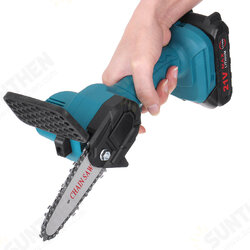 4-Inch 21V Cordless Electric Chain Saw W/ 0/1pc/2pcs Batteries For Tree Branch Wood Cutting Tool 4-Inch 21V Cordless Electric Chain Saw W/ 0/1pc/2pcs Batteries For Tree Branch Wood Cutting Tool