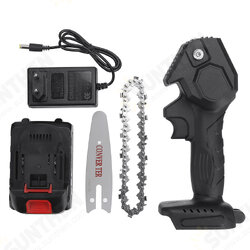 4 Inch 7500mAh Mini Electric Chain Saw Pruning Chainsaw Cordless Garden Tree Logging Trimming Saw For Wood Cutting W/ 1pc or 2pcs Battery 4 Inch 7500mAh Mini Electric Chain Saw Pruning Chainsaw Cordless Garden Tree Logging Trimming Saw For Wood Cutting W/ 1pc or 2pcs Battery