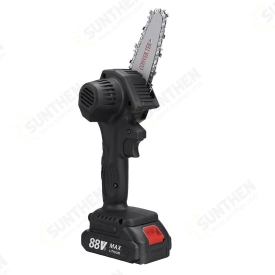 4 Inch 7500mAh Mini Electric Chain Saw Pruning Chainsaw Cordless Garden Tree Logging Trimming Saw For Wood Cutting W/ 1pc or 2pcs Battery 4 Inch 7500mAh Mini Electric Chain Saw Pruning Chainsaw Cordless Garden Tree Logging Trimming Saw For Wood Cutting W/ 1pc or 2pcs Battery