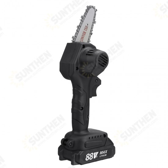 4 Inch 7500mAh Mini Electric Chain Saw Pruning Chainsaw Cordless Garden Tree Logging Trimming Saw For Wood Cutting W/ 1pc or 2pcs Battery 4 Inch 7500mAh Mini Electric Chain Saw Pruning Chainsaw Cordless Garden Tree Logging Trimming Saw For Wood Cutting W/ 1pc or 2pcs Battery