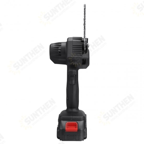 4 Inch 7500mAh Mini Electric Chain Saw Pruning Chainsaw Cordless Garden Tree Logging Trimming Saw For Wood Cutting W/ 1pc or 2pcs Battery 4 Inch 7500mAh Mini Electric Chain Saw Pruning Chainsaw Cordless Garden Tree Logging Trimming Saw For Wood Cutting W/ 1pc or 2pcs Battery