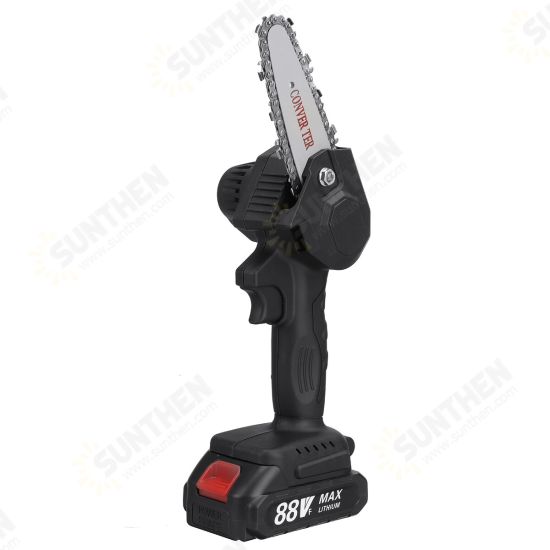 4 Inch 7500mAh Mini Electric Chain Saw Pruning Chainsaw Cordless Garden Tree Logging Trimming Saw For Wood Cutting W/ 1pc or 2pcs Battery 4 Inch 7500mAh Mini Electric Chain Saw Pruning Chainsaw Cordless Garden Tree Logging Trimming Saw For Wood Cutting W/ 1pc or 2pcs Battery