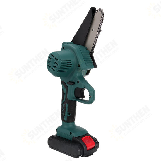 4 Inch Cordless Electric Pruning Saw Rechargeable One-handed Woodworking Tool Mini Chain Saw For Wood Cutting