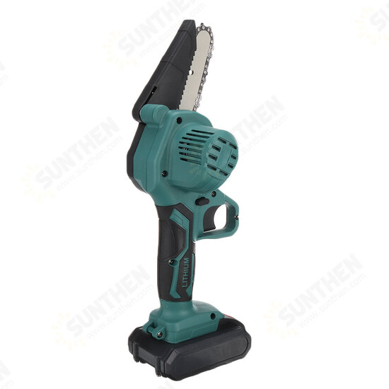 4 Inch Cordless Electric Pruning Saw Rechargeable One-handed Woodworking Tool Mini Chain Saw For Wood Cutting