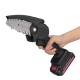 4 Inch Electric Chain Saw Chainsaw Wood Cutter Garden Tool W/ 1pc Battery 21-24V